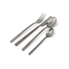 SP Collection Besteckset Terno 16-teilig, Schwarz Matt