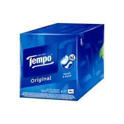 Tempo Original Würfelbox 60 Tücher 4-Lagig