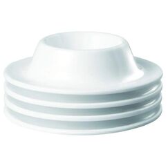 APS-Germany APS Eierbecher Eggy 4er Set Ø 8,5 cm, H: 2 cm, Weiss