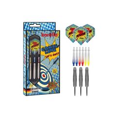 Karella Steeldart Comic Line CL-4 23g 3 Stück, 80% Tungsten