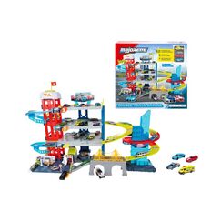 Majorette Double Track Garage  4 Vehicles