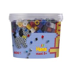 Hama Bügelperlen Maxi Vollton, 600 Stück