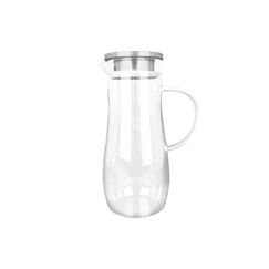 Alpina Wasserkaraffe mit Griff, 1.4 Liter 10.5x24 cm (DxH), Glas, Metall, 445 gr