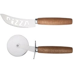 Alpina Pizzaschneider&Messer, 2-teilig 21x2.7x1.5cm, 97gr