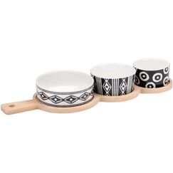 Alpina Tapas-Set, 4-teilig 35x12x4.8 cm, CE, CB