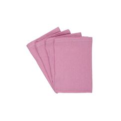 Arti Casa Stoffserviette 4er Set, 35x35 cm Pink