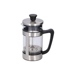 Alpina Kaffeebereiter 1 Liter Glas, Edelstahl, 16.7x11x22.5 cm