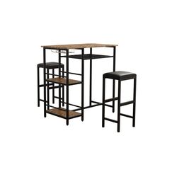 VCM Morgenthaler VCM Bar-Tisch-Set Kolari Eiche-Vintage