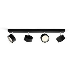 Philips Bracia Spotleuchte 4x5.5W 2700K schwarz