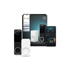 Philips Hue Secure Doorbell Set Türklingelkamera und Indoor Gong