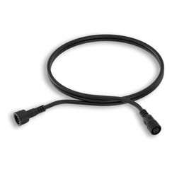 Philips Niedervolt Verlängerungskabel 2 Meter, 24V, IP65, schwarz