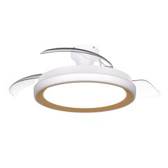 Philips Atlas LED Deckenleuchte 35W mit DC-Ventilator 28W, gold