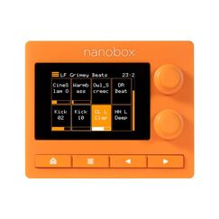 1010music Nanobox tangerine Polyphoner Streaming Sampler Desktop