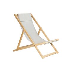 Fiam RELAX - OUTDOOR-LIEGESTUHL BUCHENHOLZ IN WALNUSS-FARBE