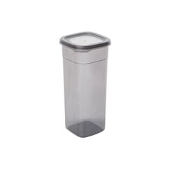 Hermia Vorratsdose 1750 ml, 6 Stück anthrazit, 10x10x24.5 cm, Plastik