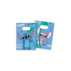Fiesta Geschenktasche Stitch blau, 4 Stück, Papier FSC