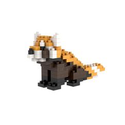 BRIXIES Roter Panda 123 bricks