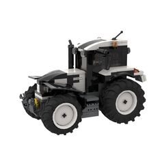 BRIXIES Plus Valtra T255 weiss ca. 262 bricks