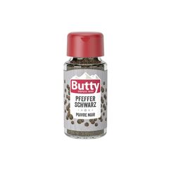 Butty Pfeffer schwarz gemahlen Streuer, 41g