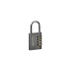 Rieffel Vorhängeschloss Aluminium Nr. 22 Zahlencode, grau, Gr. 22x40mm