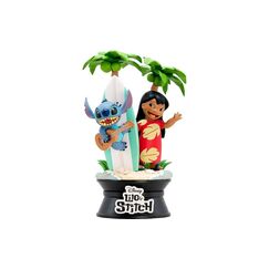 Disney Figur - Lilo & Stitch Surfboard 17cm