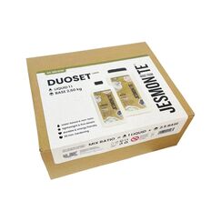 Jesmonite Starterset Basisflüssigkeit 1 kg + Pulverbasis 2.5 kg, AC100