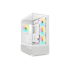 Sharkoon AK7 ARGB White ATX, 2x U3, TG, 4x 120mm ARGB