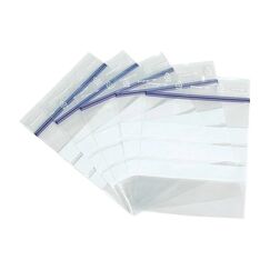 Topgrip Druckverschlussbeutel 115 x 155 mm 100 Stück, Beschriftungsstreifen