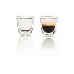 DeLonghi De'Longhi Espresso Gläser 2er Set 2-teilig, 90ml, doppelwandig