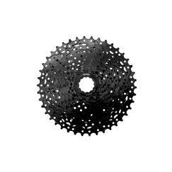 KMC Kassette, 10-fach, 11-42 Velokassette, schwarz