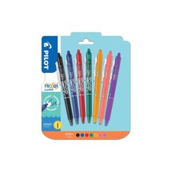 Pilot FriXion Clicker Set 7 7 Stk, farbig, Blister
