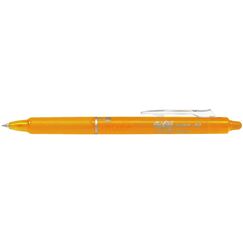 Pilot FriXion Clicker apricot-orange Druckmechanik am Clip, radierbar