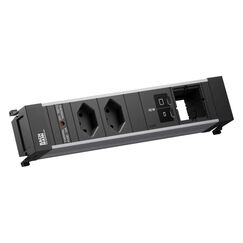 Bachmann POWER FRAME M 2xT13 1xUSB C/C 45W CM 0,2m