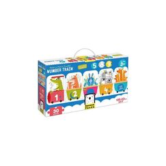 Banana Panda Puzzle XL Make-a-Match Number Train