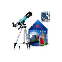 Bresser Optics BRESSER JUNIOR Linsenteleskop mit Zelt