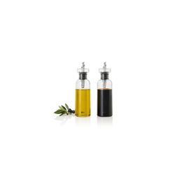 AdHoc Öl- und Essigspender AROMAPOUR Set 300 ml, Ø 5,8 cm x H 21 cm, 2 Stück