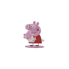 CRAFT Buddy Peppa & Evie Crystal Art Junior Buddies XL