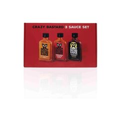 Crazy Bastard Sauce Crazy Bastard Schärfste Saucen 3er-Set 3 x 100 ml