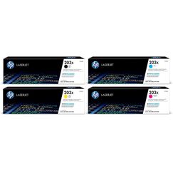 HP, Rainbow Kit Nr. 203X (CF540X-CF543X) BL je 1x CF540X, CF541X, CF542X, CF543X