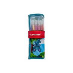 STABILO Power Rollerset Animal blau 18er Set