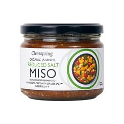 Clearspring Organic Japanischer Miso mit reduziertem Salzgehalt, 270 g