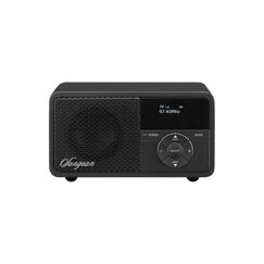 Sangean DDR-7X Black Tragbares DAB+-Radio, Echtholzgehäuse, Akku