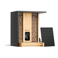 Birdfy Smartes FSC Bambus Vogelhaus 1080p Kamera mit Farb-Nachtsicht