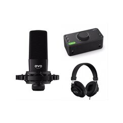 Audient Limited EVO Start Recording Bundle EVO 4 | SR1 Mic | SR2000 Headphones