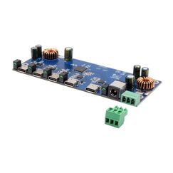 EXSYS EX-12294HMS-PL, 4x USB3.2, Platine 15KV ESD, 4xUSB-C, nur Platine