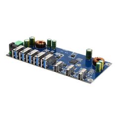 EXSYS EX-12297HMS-PL, 7x USB3.2, Platine 15KV ESD, 2xUSB-C, 5xUSB-A, nur Platine