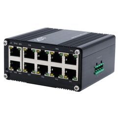 EXSYS EX-62025, 10-Port Industrial Switch Switch, unmanaged