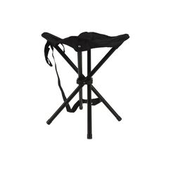 FTM Campinghocker Schwarz 60x56x91cm