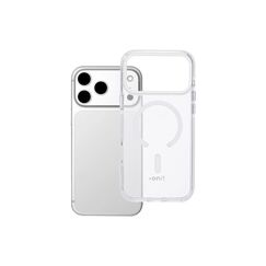 onit Back Cover Mill.Std. iPhone 17 pro Max transp.weiss / Magsafe / Mill.Std.3m / GRS