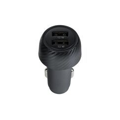 NIZE Basic Dual Car Charger USB 24W 5/2.4A, 2USB 4.8A max| input: DC12-24V